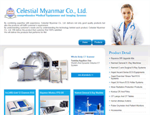 Tablet Screenshot of celestial-myanmar.com
